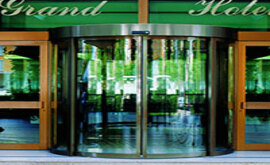 درب گردشی اتوماتیک