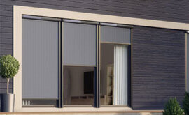 پرده اتوماتیک بیرونی( zip screen )